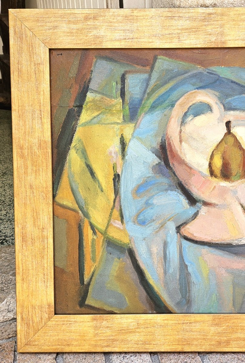 Tableau cubiste de André RAGEADE 1890-1978-photo-4