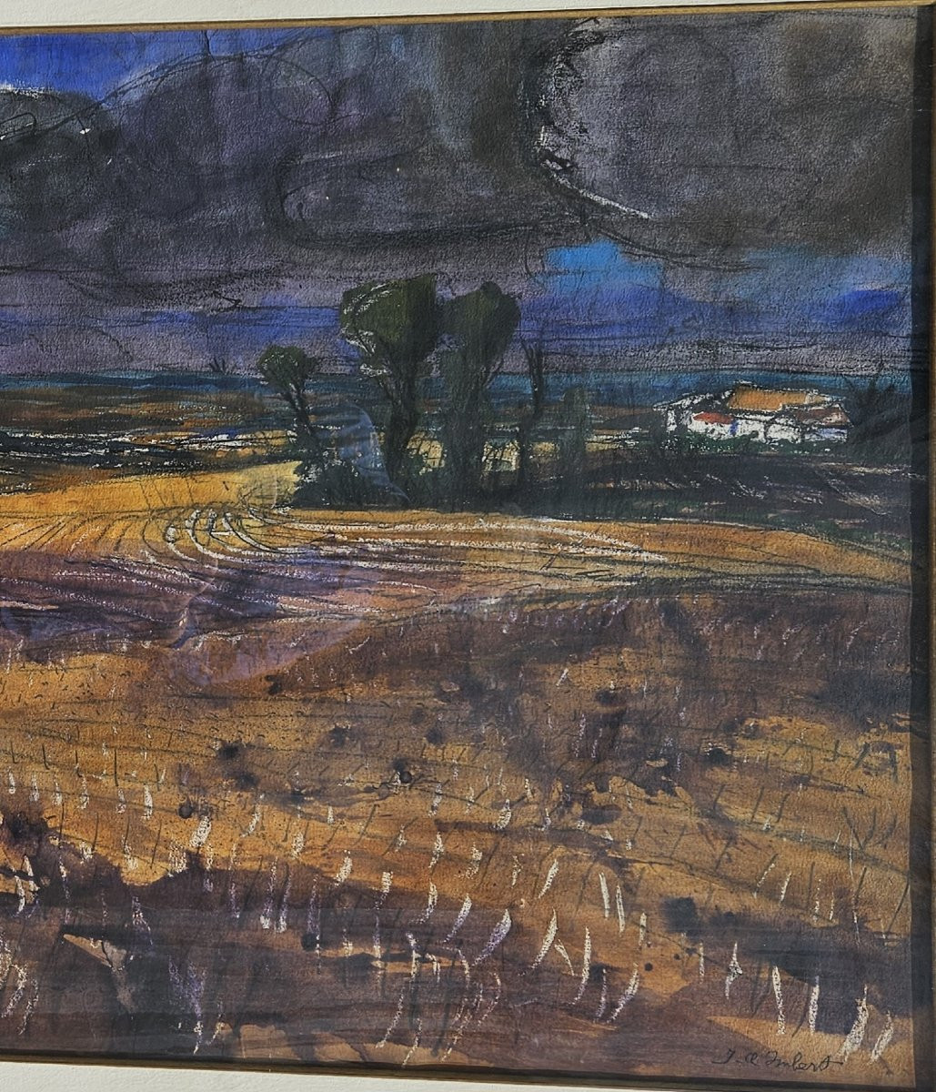Paysage de Provence par jean Claude IMBERT -photo-6