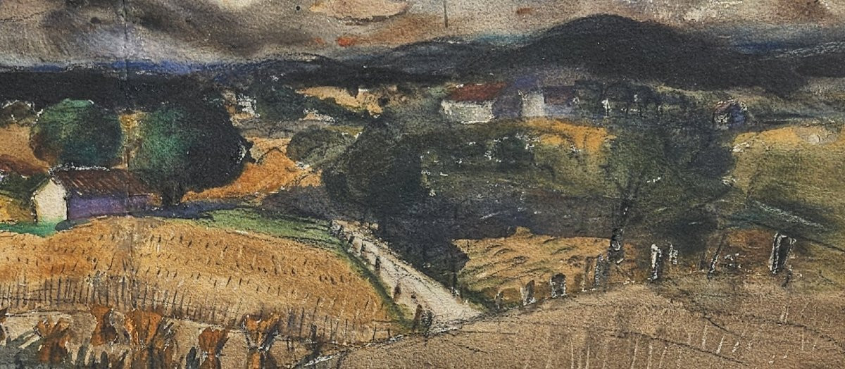 Route de Provence par Jean Claude IMBERT 1919-1993-photo-8