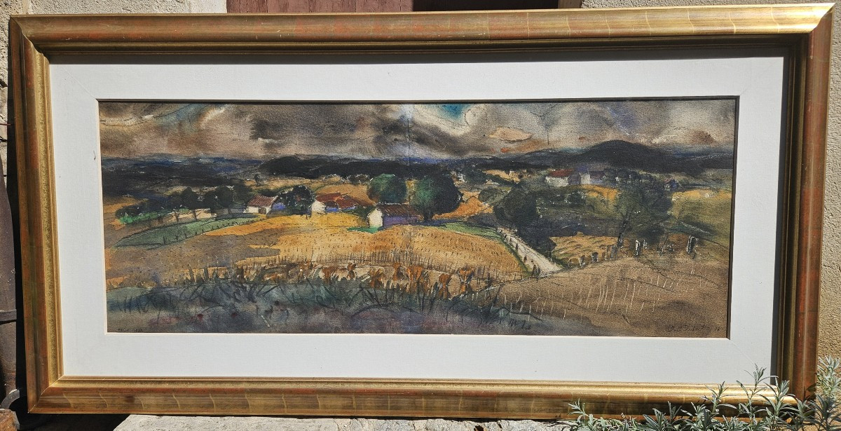 Route de Provence par Jean Claude IMBERT 1919-1993
