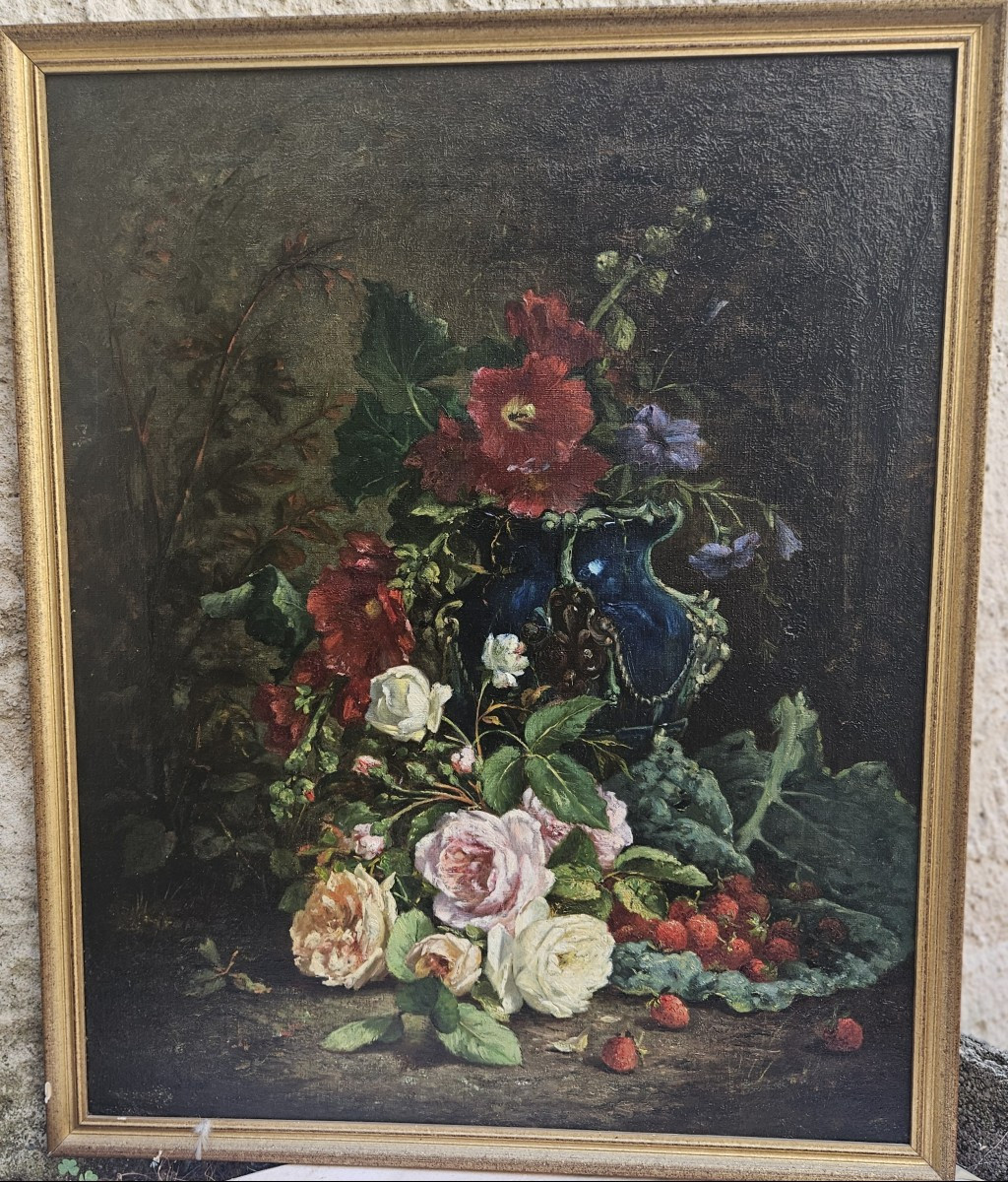 Paire de tableaux d'Eugène CLAUDE 1841-1922-photo-3