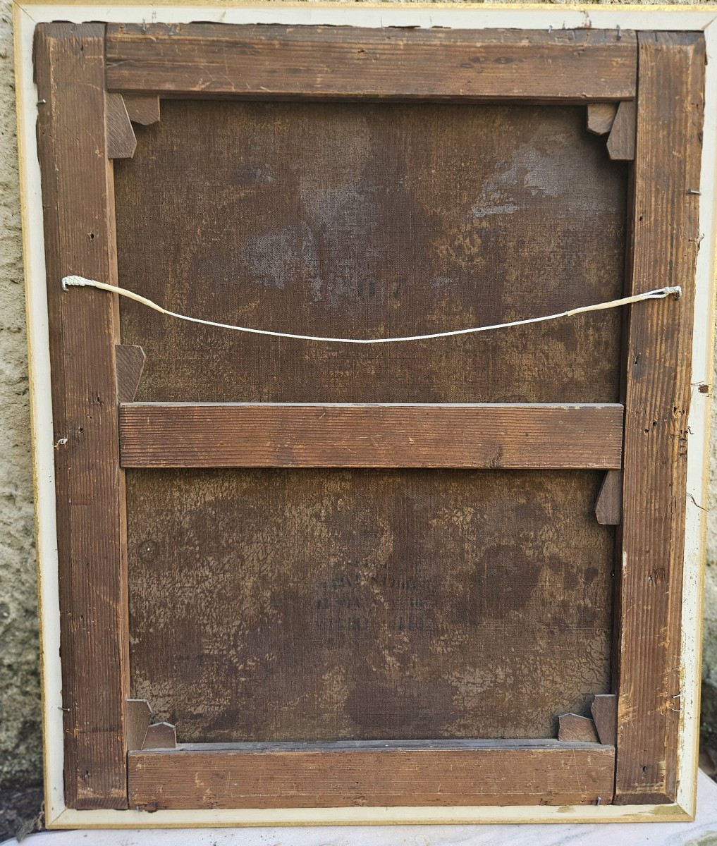 Paire de tableaux d'Eugène CLAUDE 1841-1922-photo-4