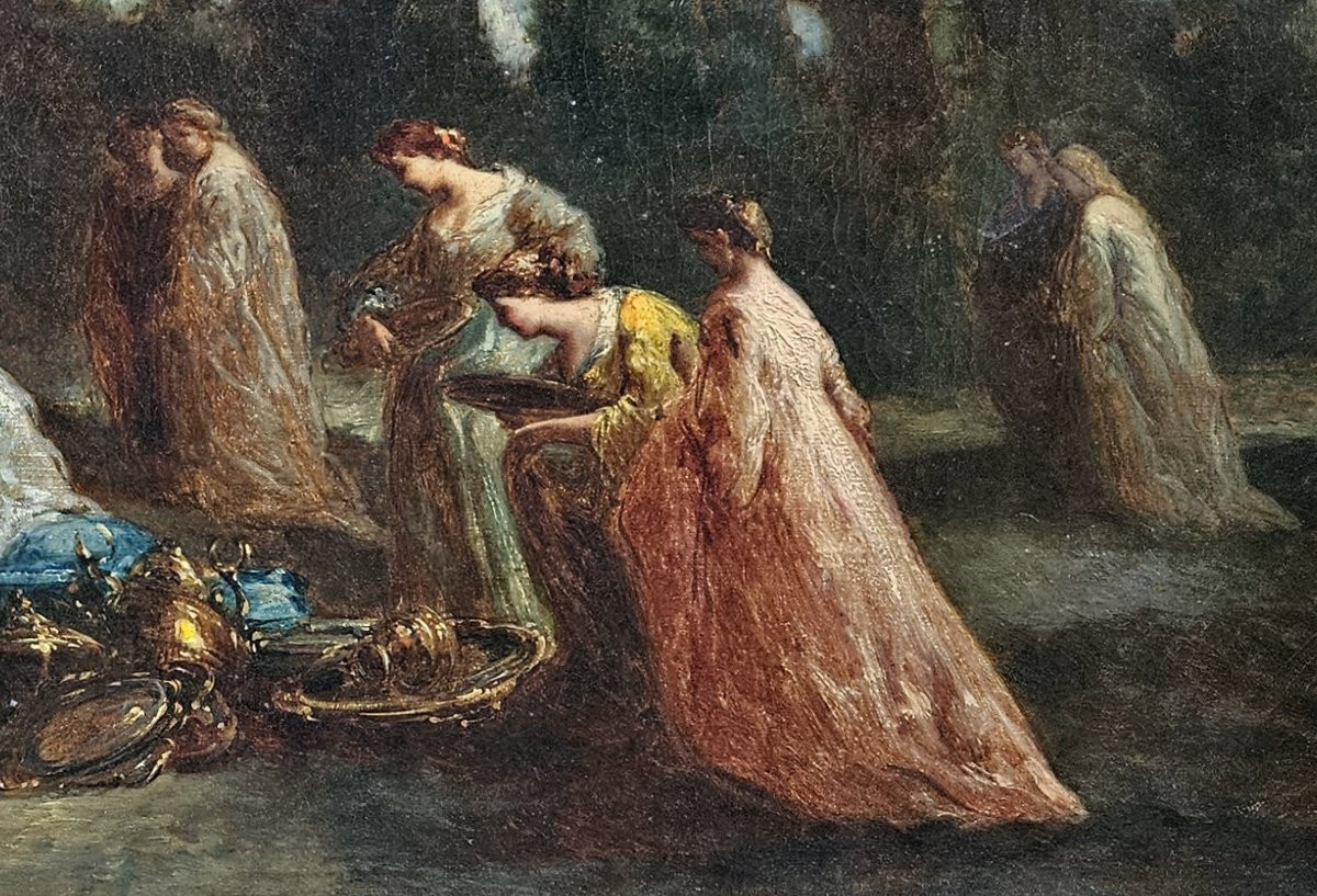 Festivités autour d'Eugénie par Adolphe MONTICELLI-photo-7