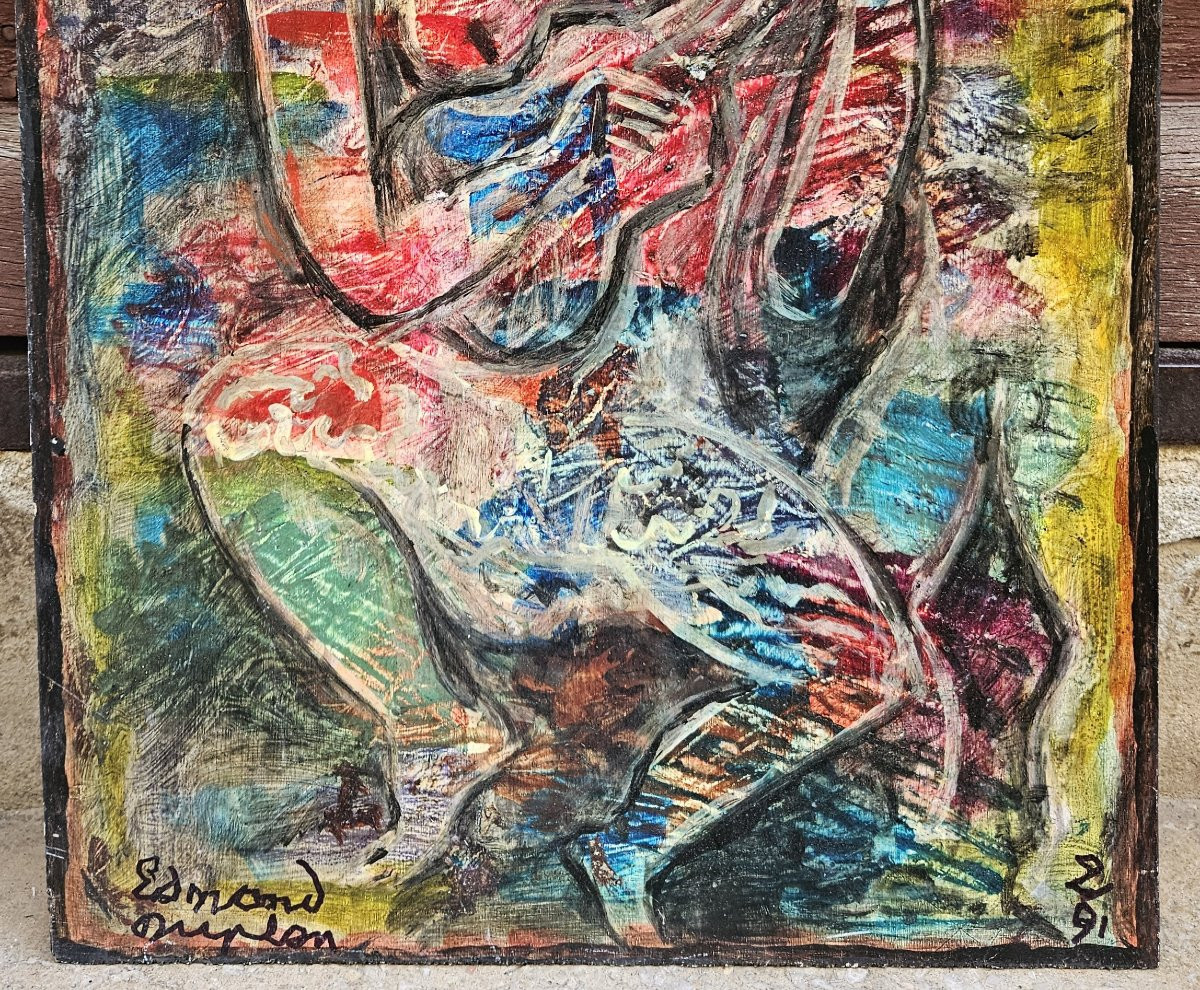 Le guitariste par Edmond DUPLAN 1910-1995-photo-4