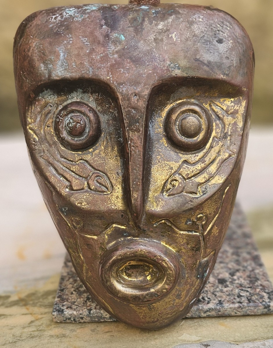 Masque par Paulette TOMA vers 1950-60-photo-4