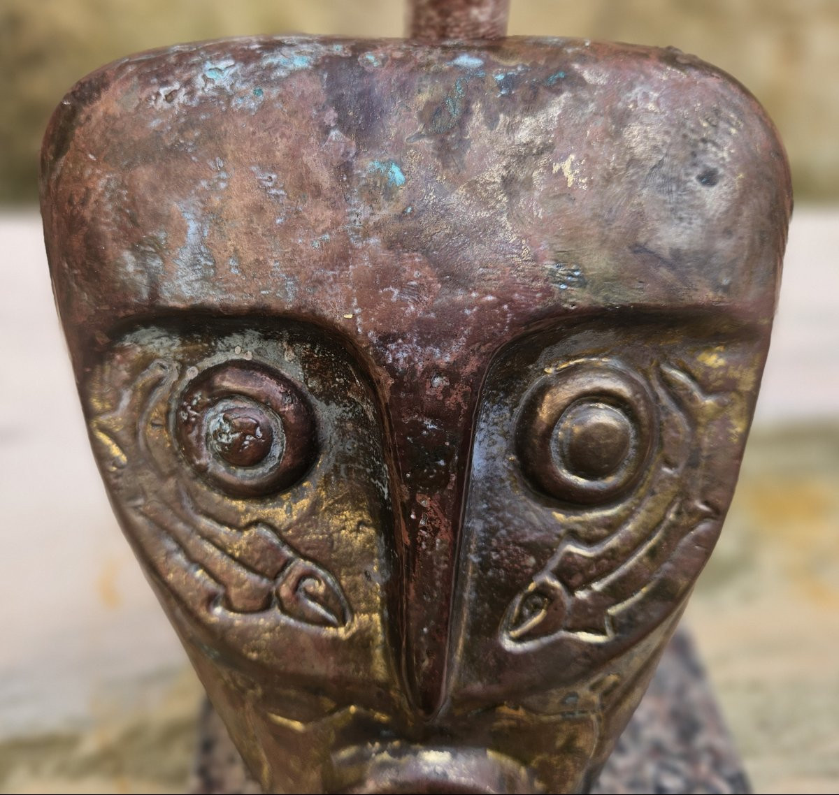 Masque par Paulette TOMA vers 1950-60-photo-4