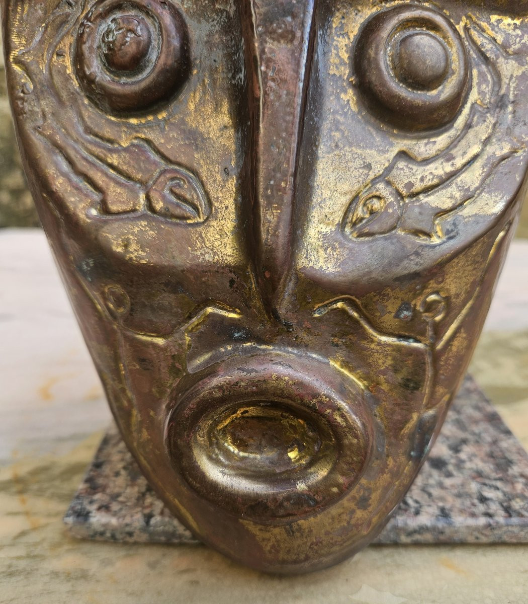 Masque par Paulette TOMA vers 1950-60-photo-5