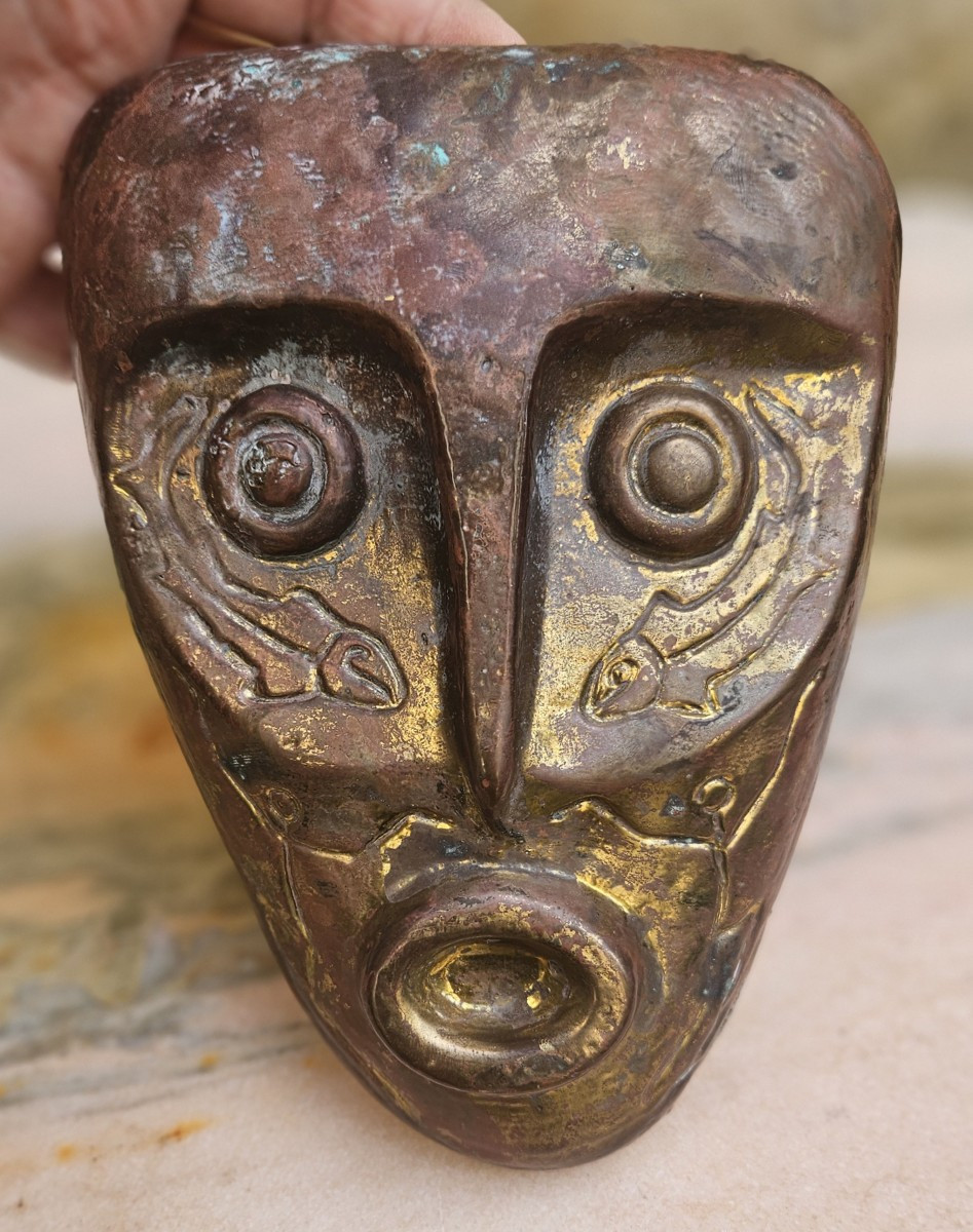 Masque par Paulette TOMA vers 1950-60