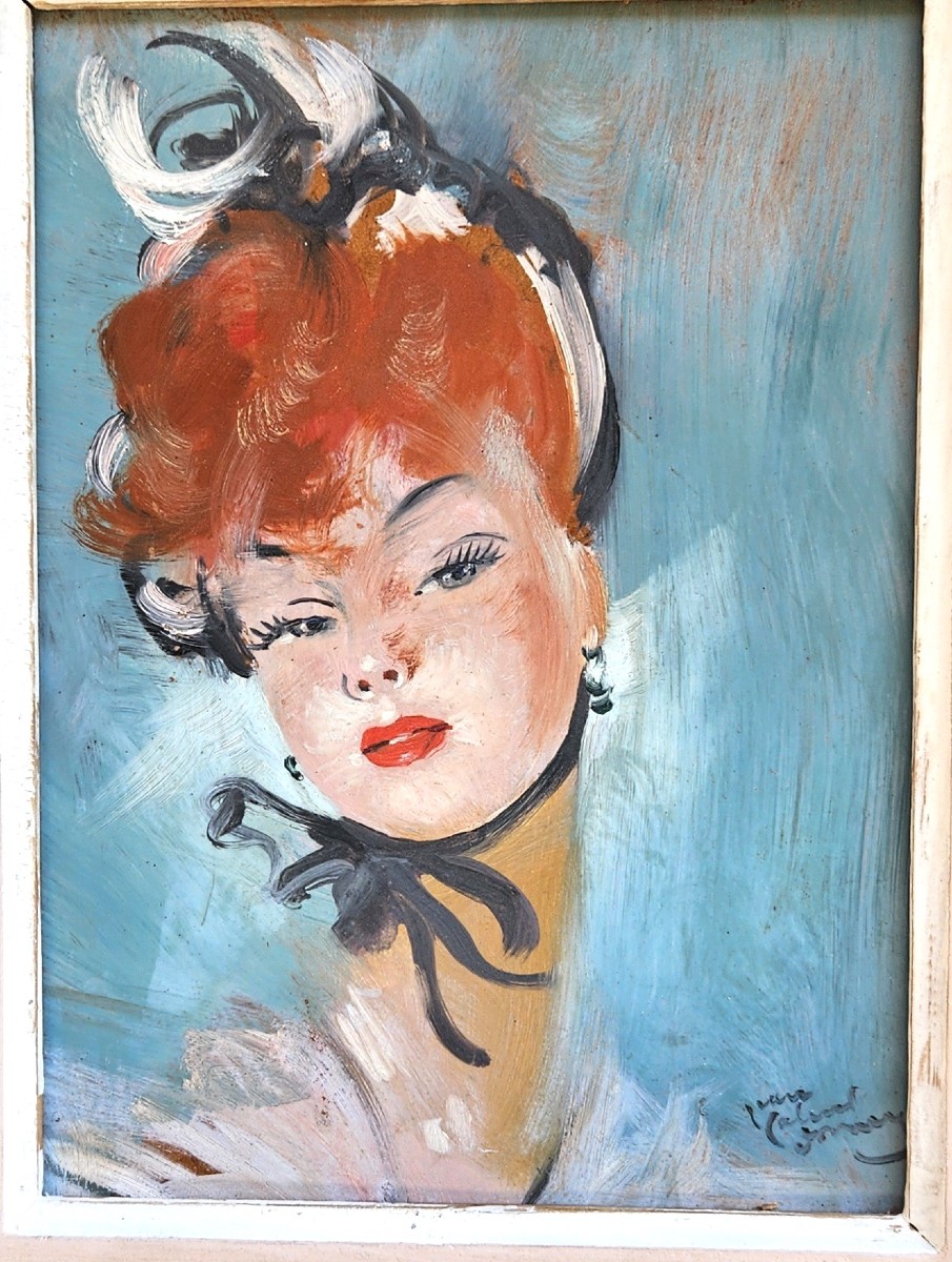 "lulu" By Jean Gabriel Domergue 1889-1962-photo-2