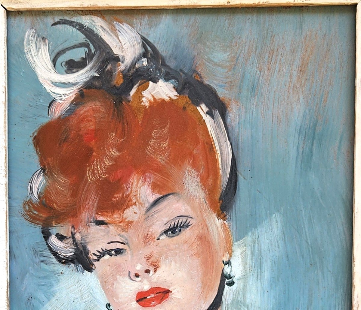 "lulu" By Jean Gabriel Domergue 1889-1962-photo-6