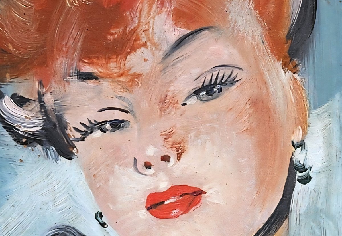 "lulu" By Jean Gabriel Domergue 1889-1962-photo-8