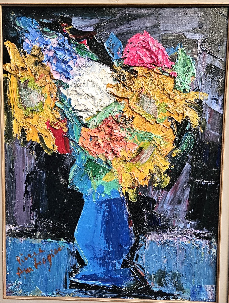 Bouquet par Pierre AMBROGIANI 1907-1985-photo-2