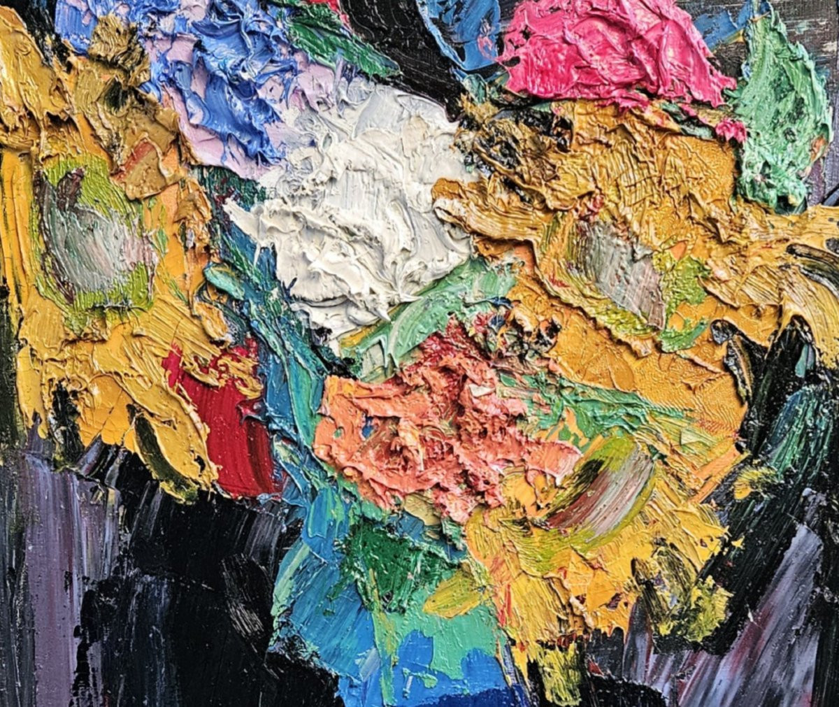 Bouquet par Pierre AMBROGIANI 1907-1985-photo-8