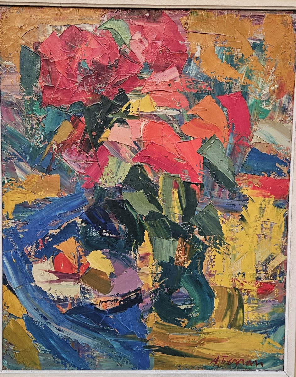 A Burst Of Color By Antoine Ferrari (1910-1995)-photo-2