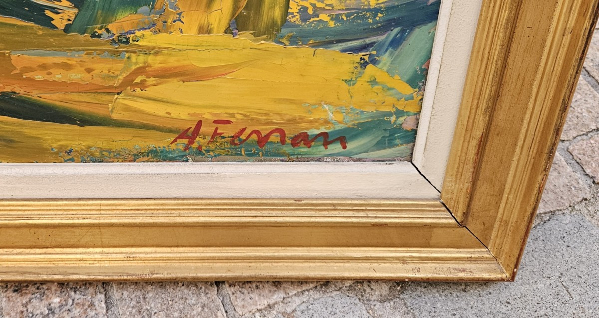 A Burst Of Color By Antoine Ferrari (1910-1995)-photo-4