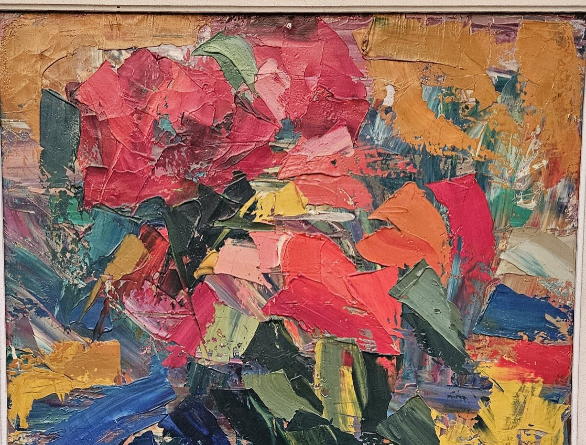 A Burst Of Color By Antoine Ferrari (1910-1995)-photo-3