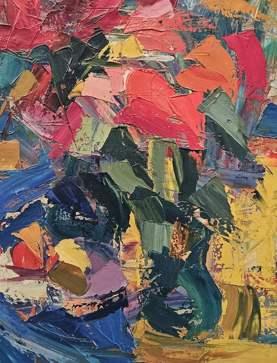 A Burst Of Color By Antoine Ferrari (1910-1995)-photo-4