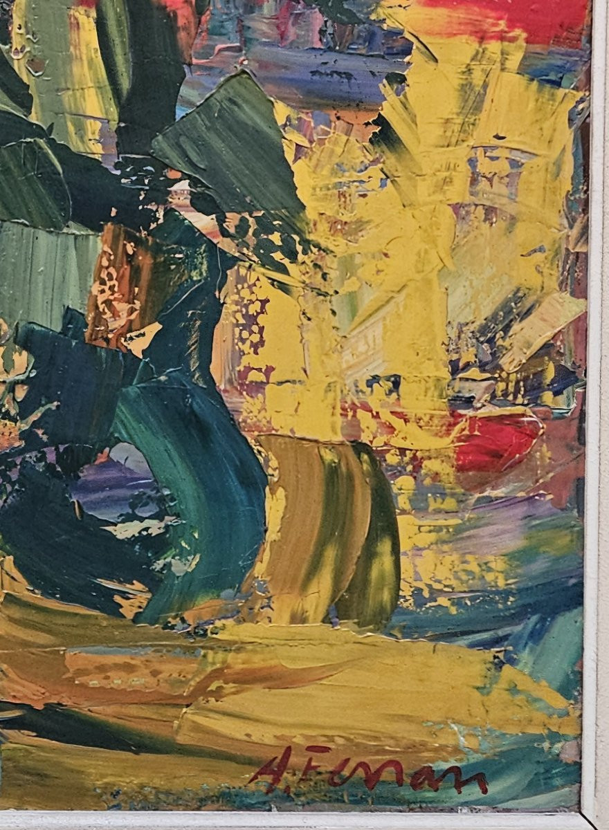 A Burst Of Color By Antoine Ferrari (1910-1995)-photo-6