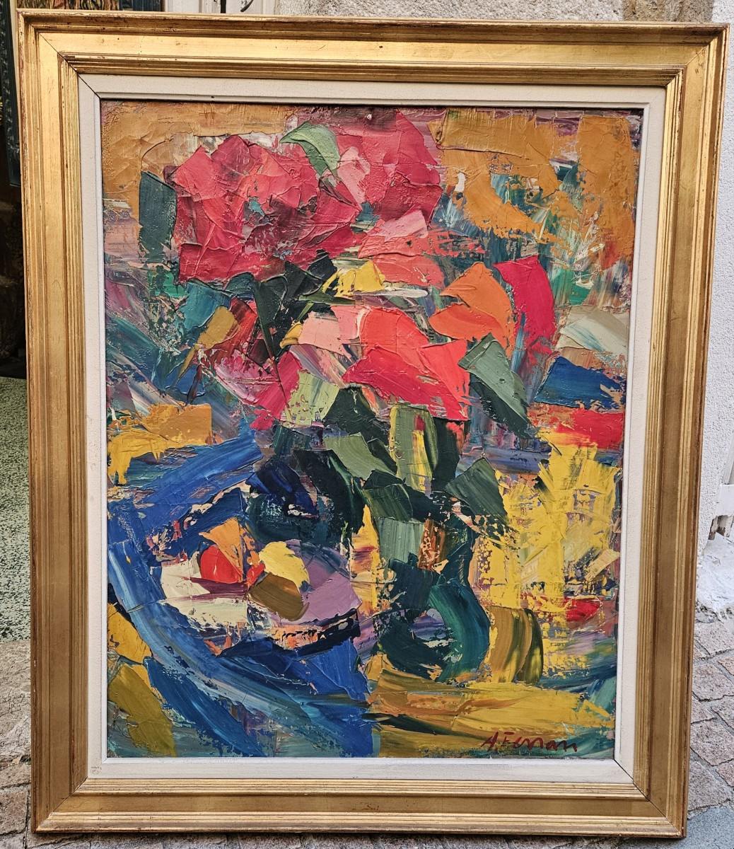 A Burst Of Color By Antoine Ferrari (1910-1995)