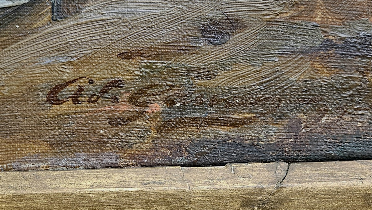 Seaside In Marseille By Adolphe Gaussen 1871-1954-photo-3