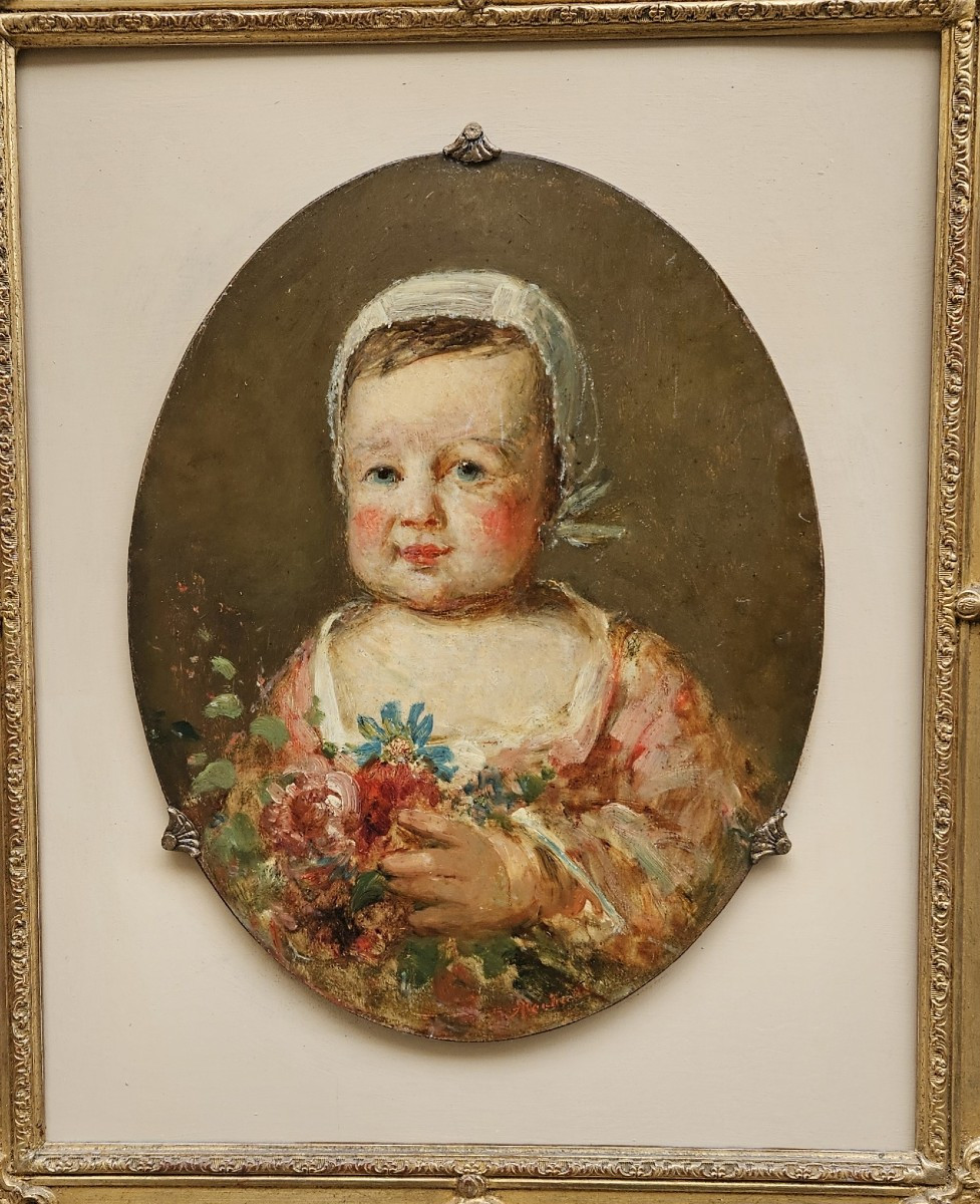 Emma Roche 1863 By Adolphe Monticelli 1924-1886-photo-2