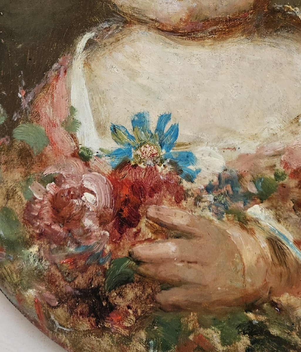 Emma Roche 1863 By Adolphe Monticelli 1924-1886-photo-3