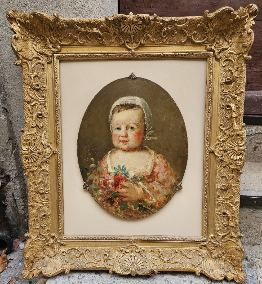 Emma Roche 1863 By Adolphe Monticelli 1924-1886