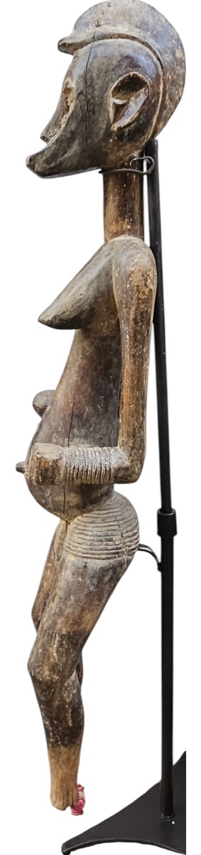 Statue Of Deble From The Senufo People Of Ivory Coast-photo-2
