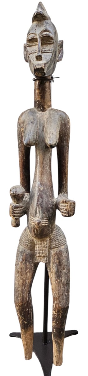 Statue Of Deble From The Senufo People Of Ivory Coast