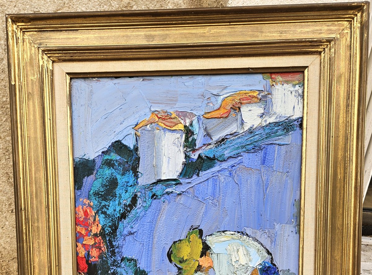 PAYSAN AU LABEUR par Pierre AMBROGIANI 1907-1985-photo-2