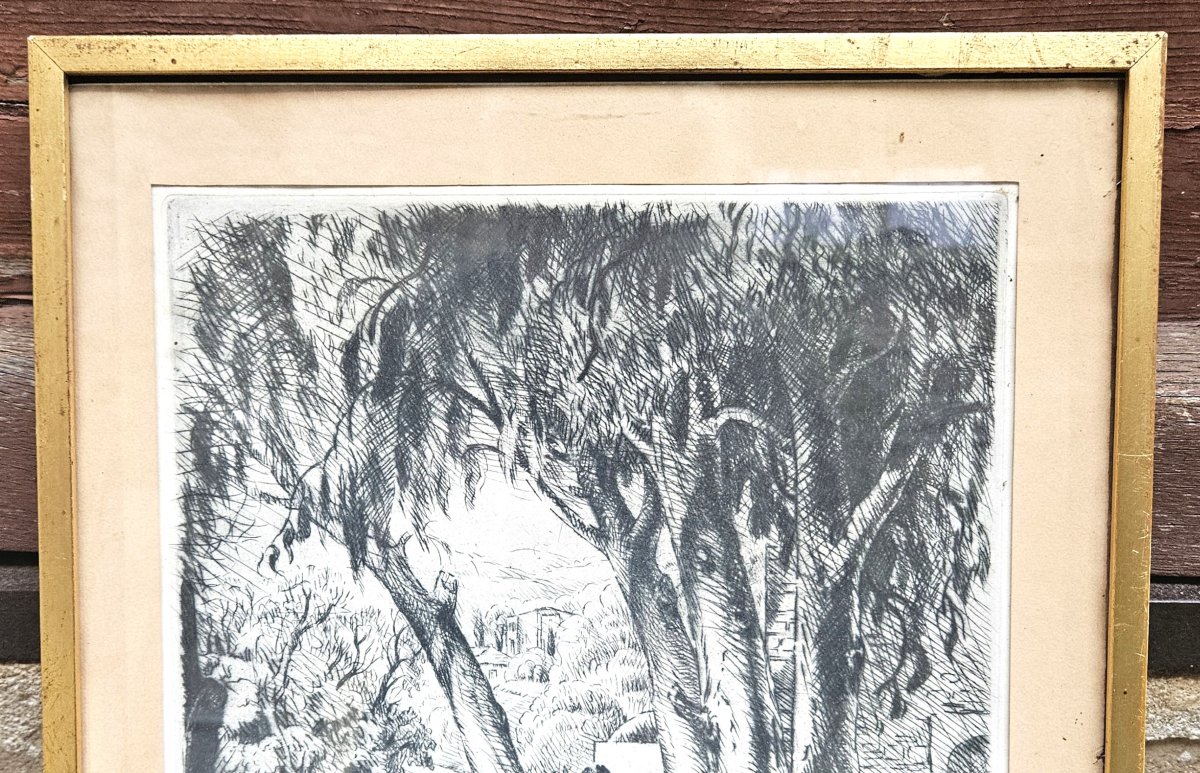 Jesus et la Samaritaine 1923 d'Adolphe BEAUFRERE 1876-1960-photo-1