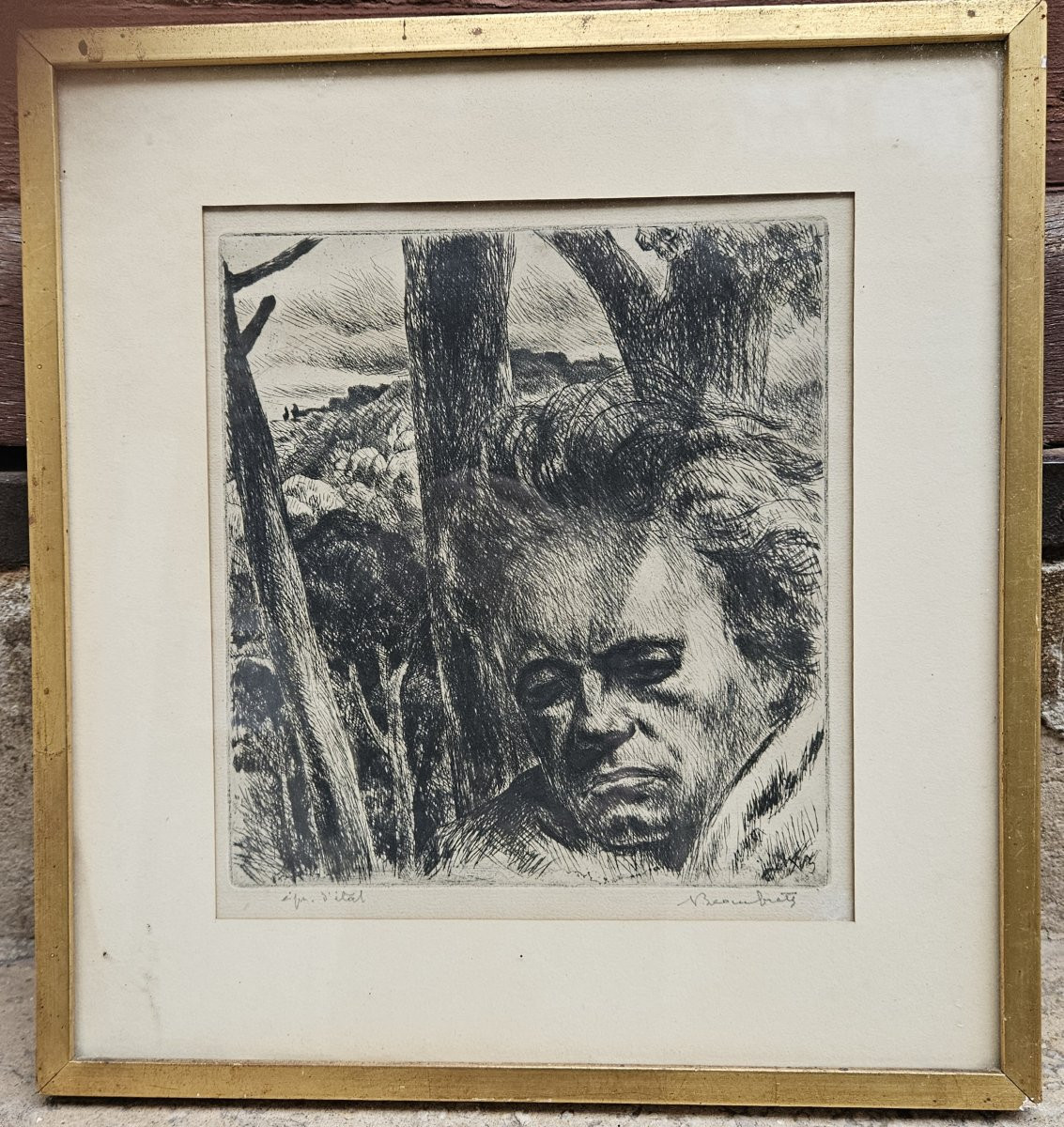 Beethoven par Adolphe BEAUFRERE 1876-1960-photo-2