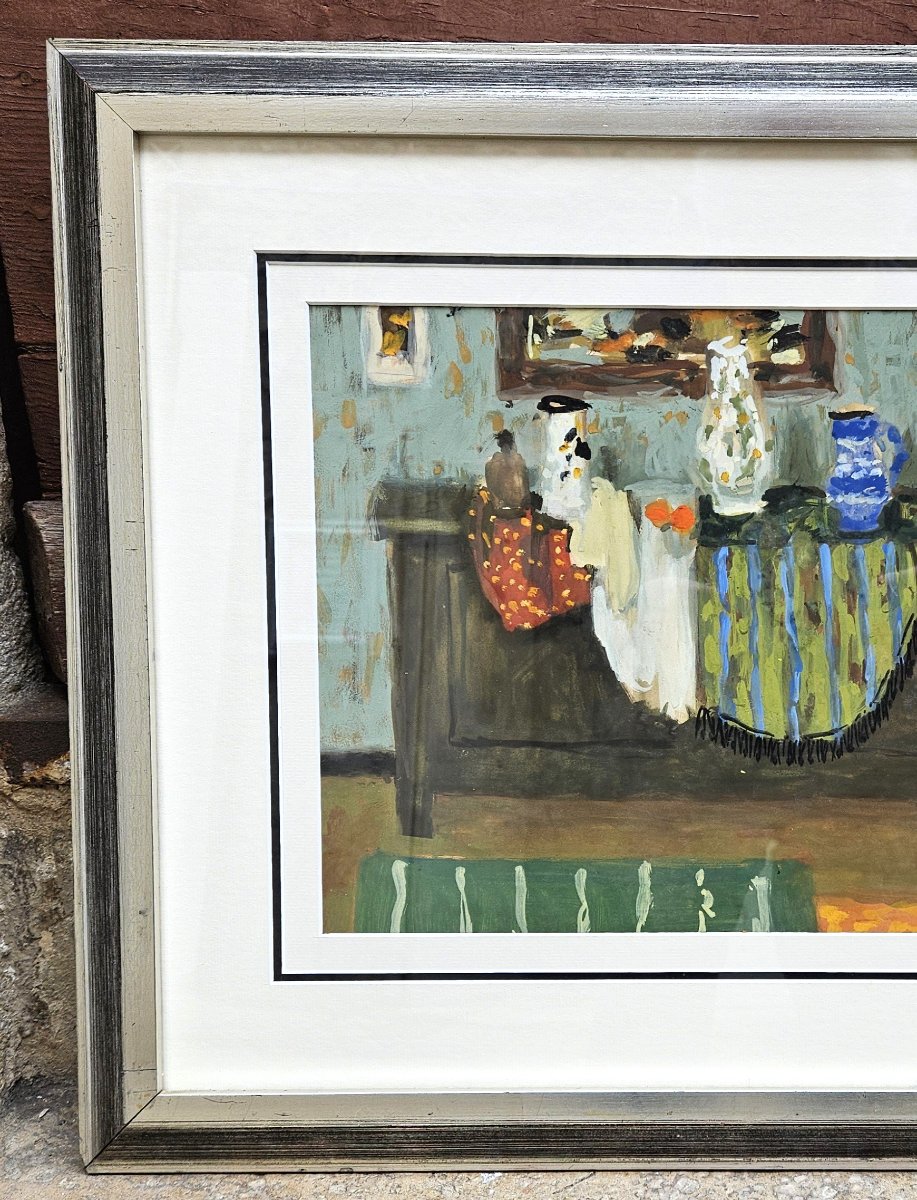 Scène d'intérieur par Eugène BABOULENE-photo-3