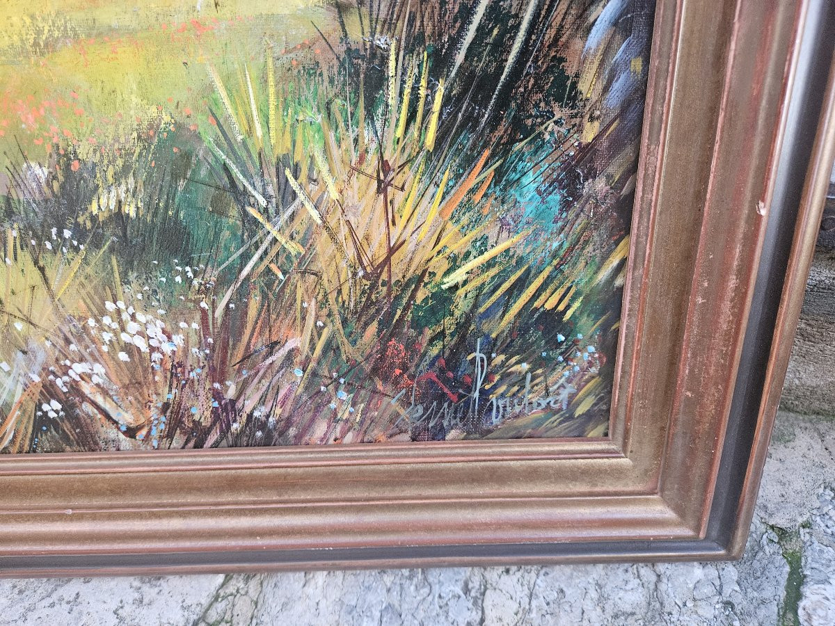 Landscape Of St Zacharie By Robert Vernet Bonfort 1934-2017-photo-2