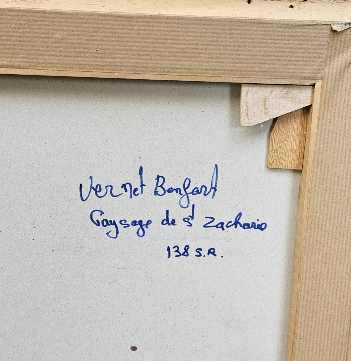 Landscape Of St Zacharie By Robert Vernet Bonfort 1934-2017-photo-8