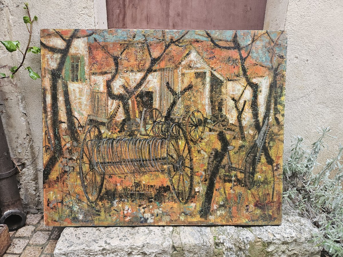 Maussane Around 1970 By Robert Vernet Bonfort 1934-2017-photo-5