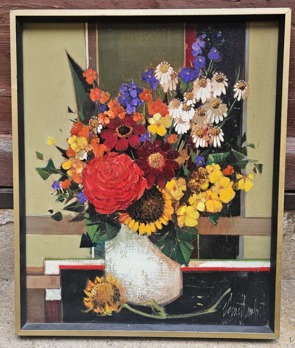 Wildflowers By Robert Vernet Bonfort 1934-2017