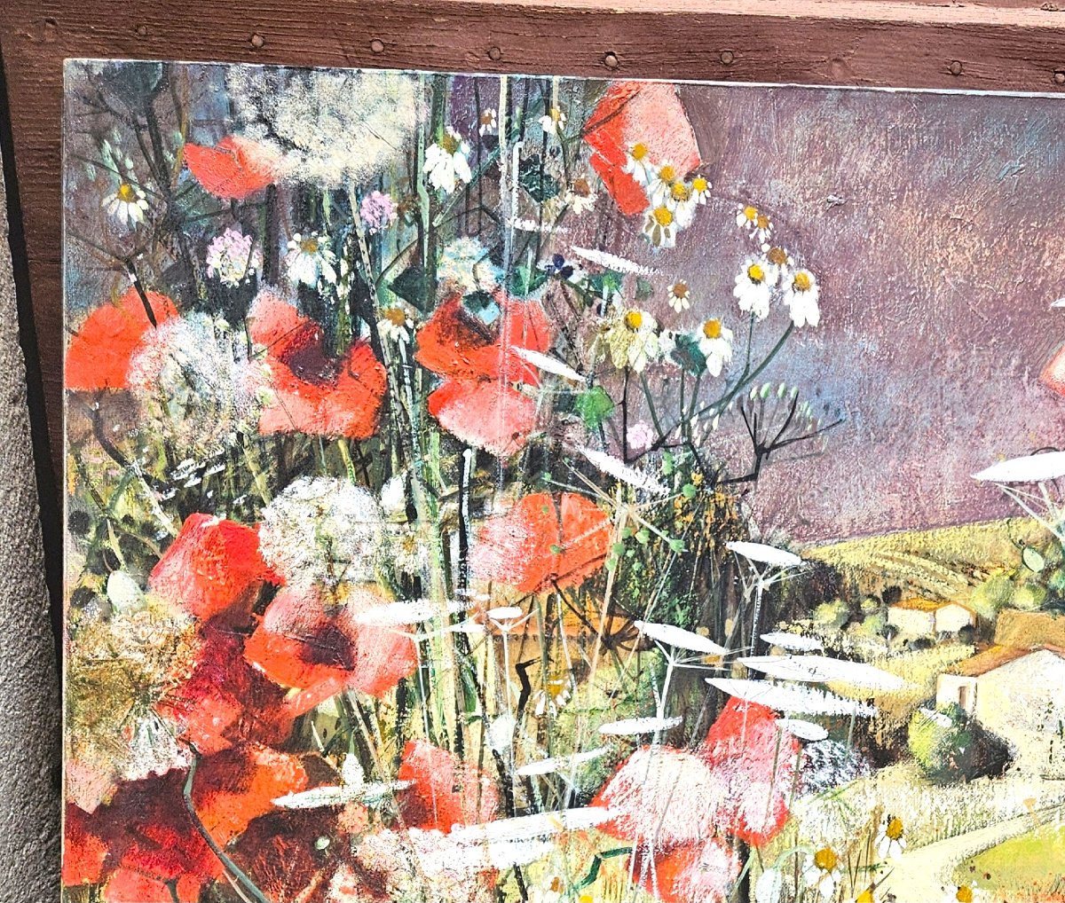 Flowery Landscapes By Robert Vernet Bonfort 1934-2017-photo-1