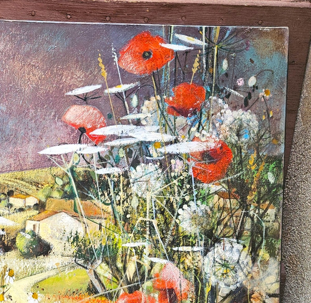 Flowery Landscapes By Robert Vernet Bonfort 1934-2017-photo-3