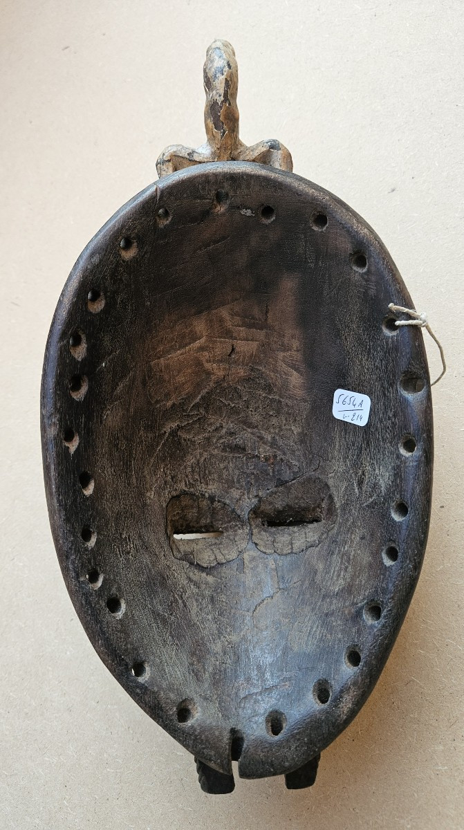 Baoulé Dance Mask From Ivory Coast-photo-4