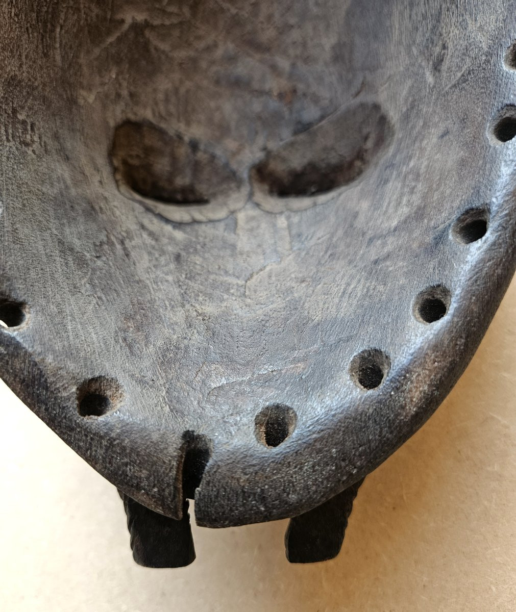 Baoulé Dance Mask From Ivory Coast-photo-8