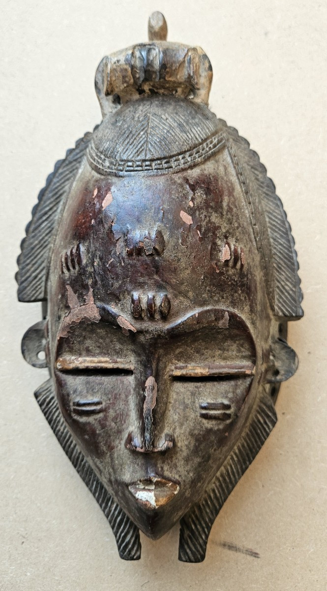 Baoulé Dance Mask From Ivory Coast