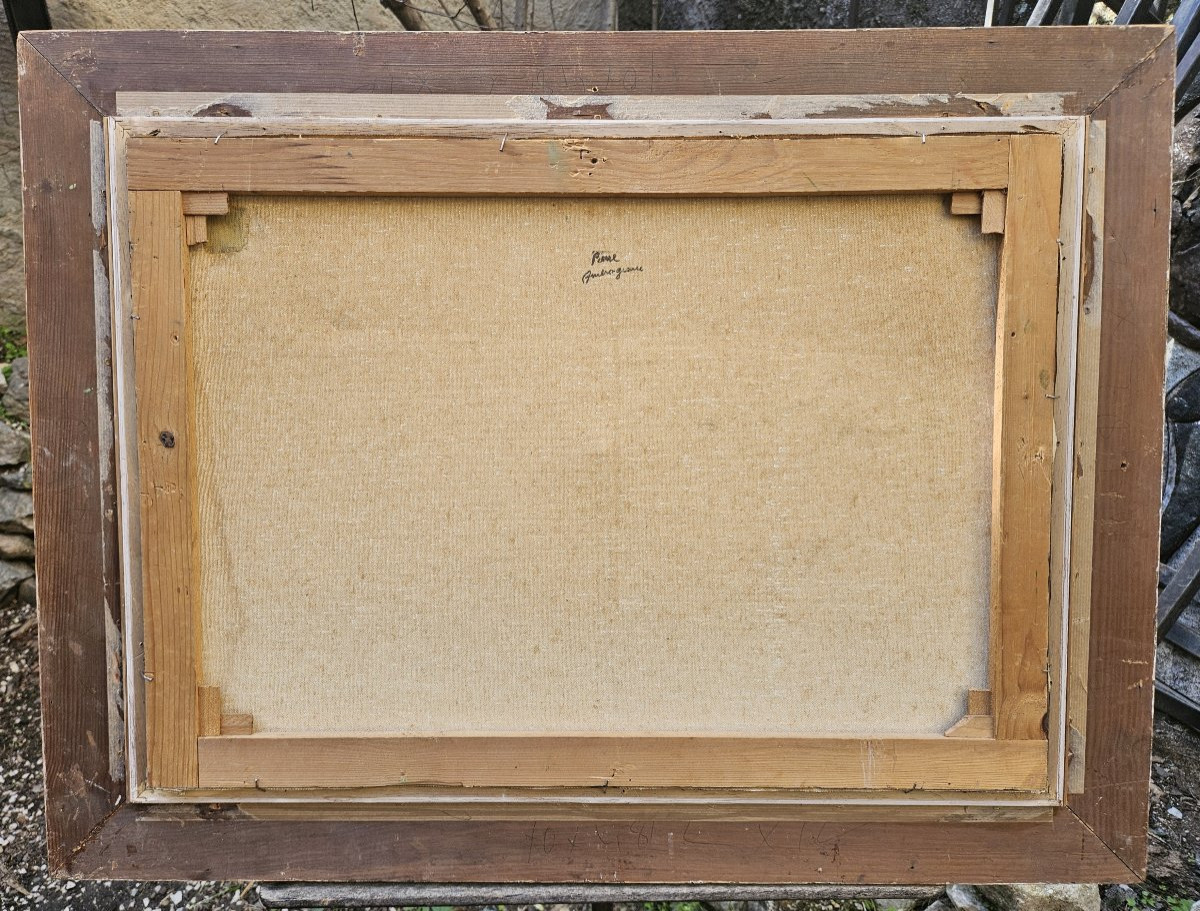 The Blue Coast By Pierre Ambrogiani 1907-1985-photo-1