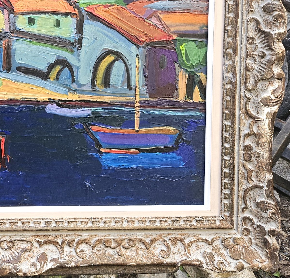 The Blue Coast By Pierre Ambrogiani 1907-1985-photo-6