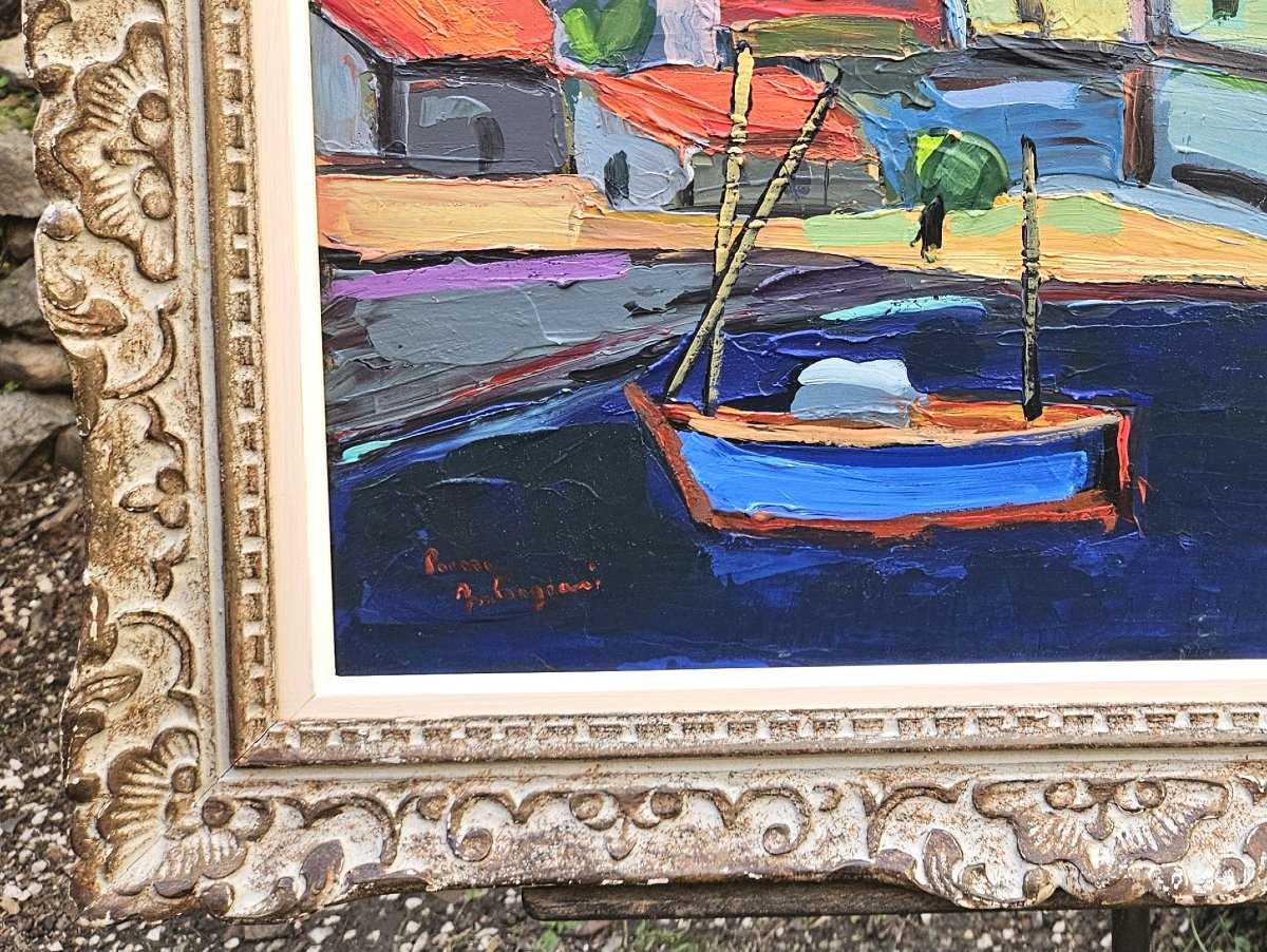 The Blue Coast By Pierre Ambrogiani 1907-1985-photo-7