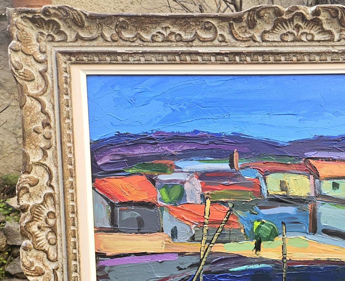 The Blue Coast By Pierre Ambrogiani 1907-1985-photo-8