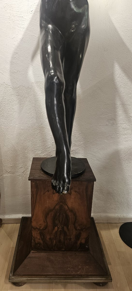 La Faunesse Aux Pipeaux By Eugène Piron 1875-1928-photo-8