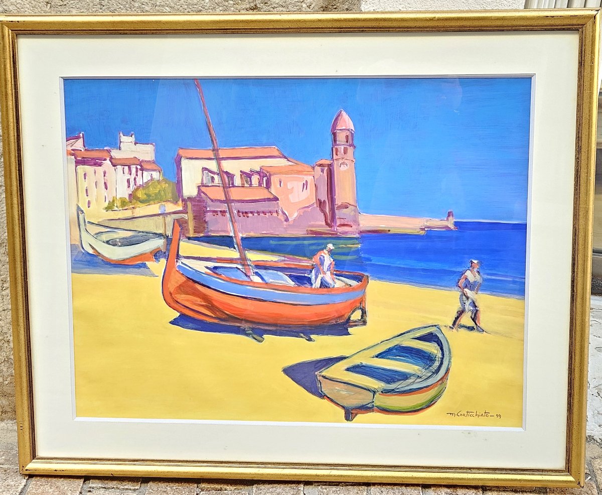 Collioure By Marcel Corticchiato 1936-2012-photo-1