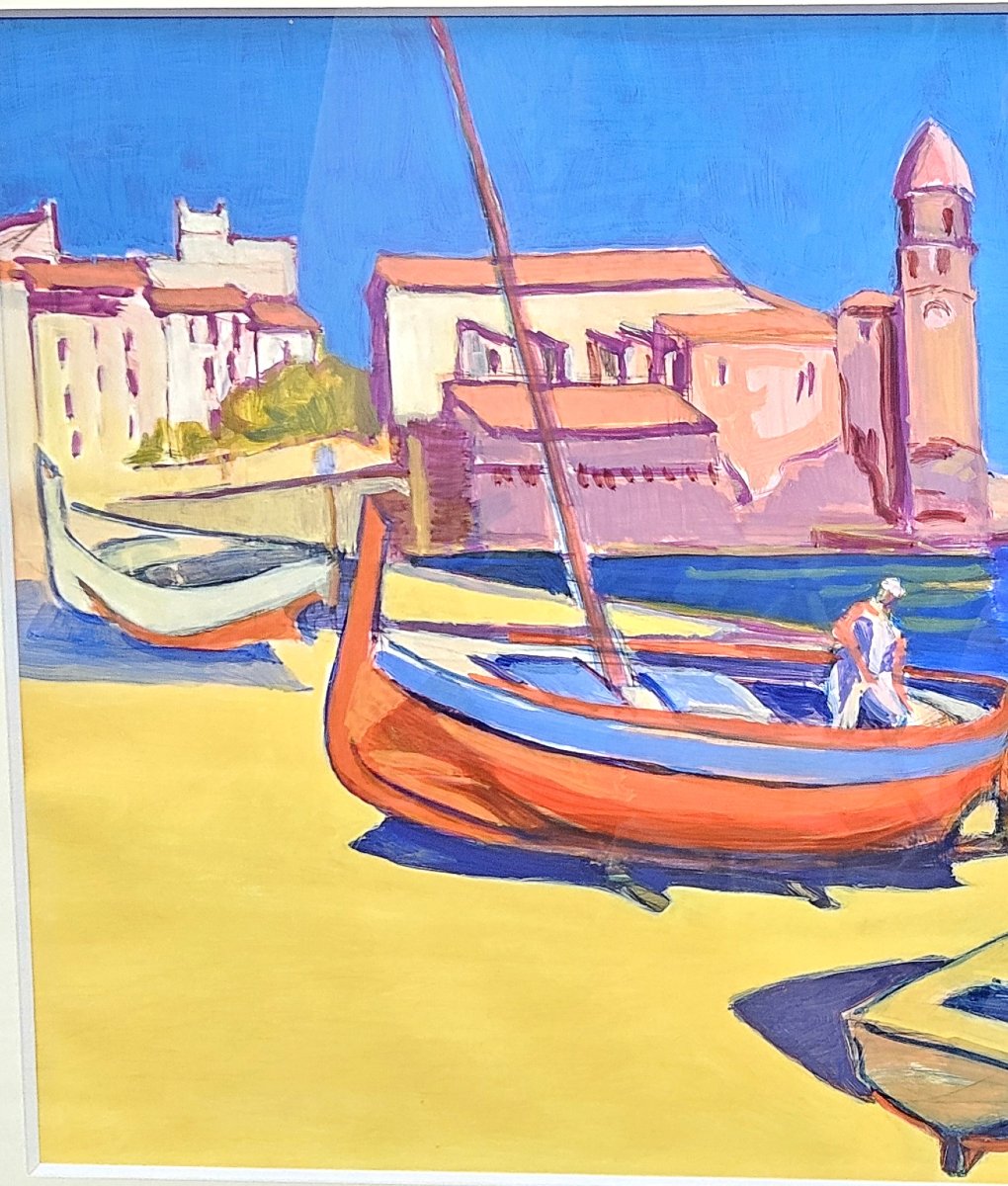 Collioure By Marcel Corticchiato 1936-2012-photo-2