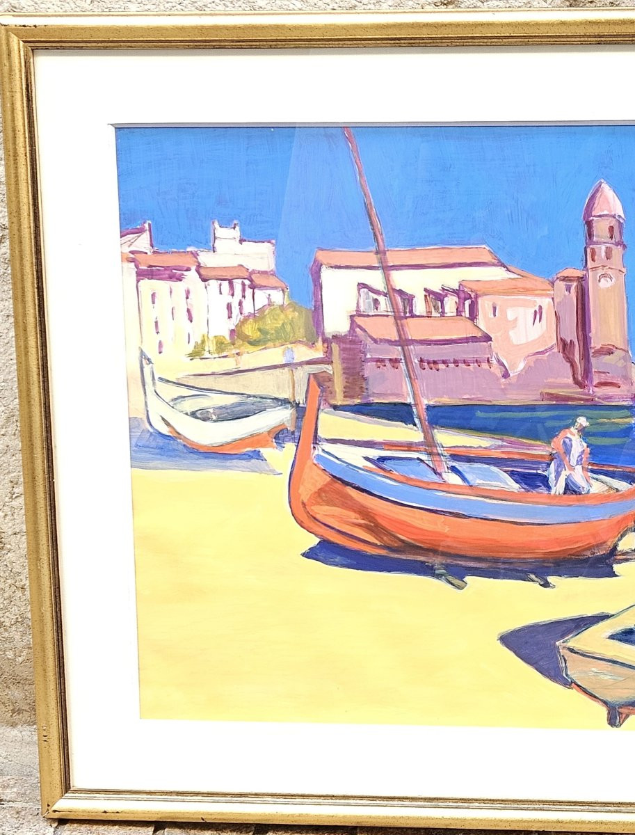 Collioure By Marcel Corticchiato 1936-2012-photo-7